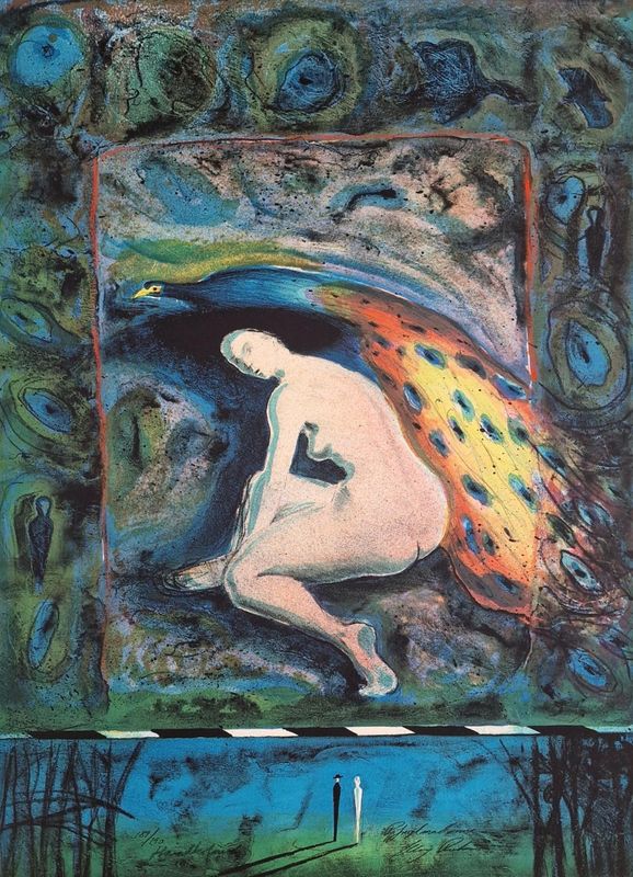 Påfugl Madonna 189/290