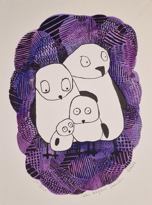 Hovedbilde Den bekymra familien HK 32/100