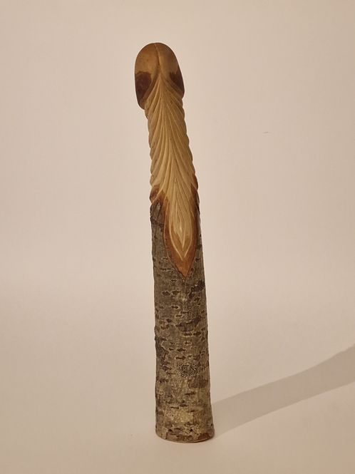Hovedbilde Kølla, treskulptur