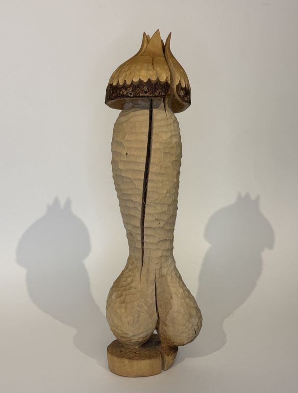 Granatballer, treskulptur