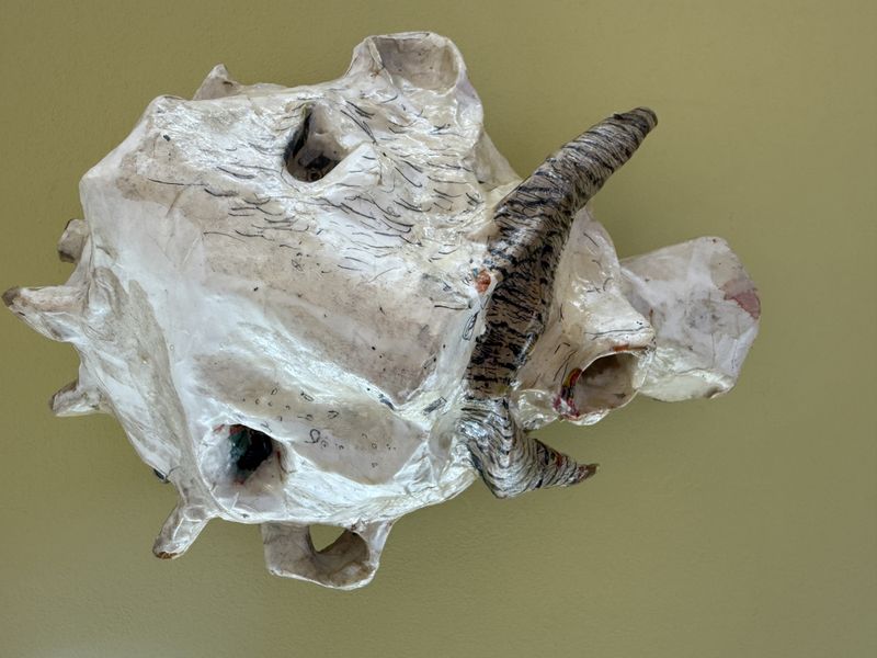 Maske 1 - pappmasjé