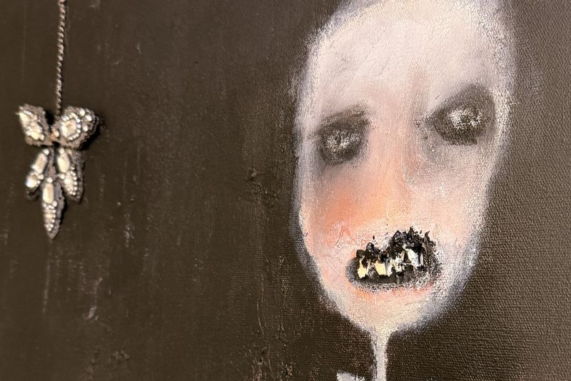 Father and son - Originalt maleri